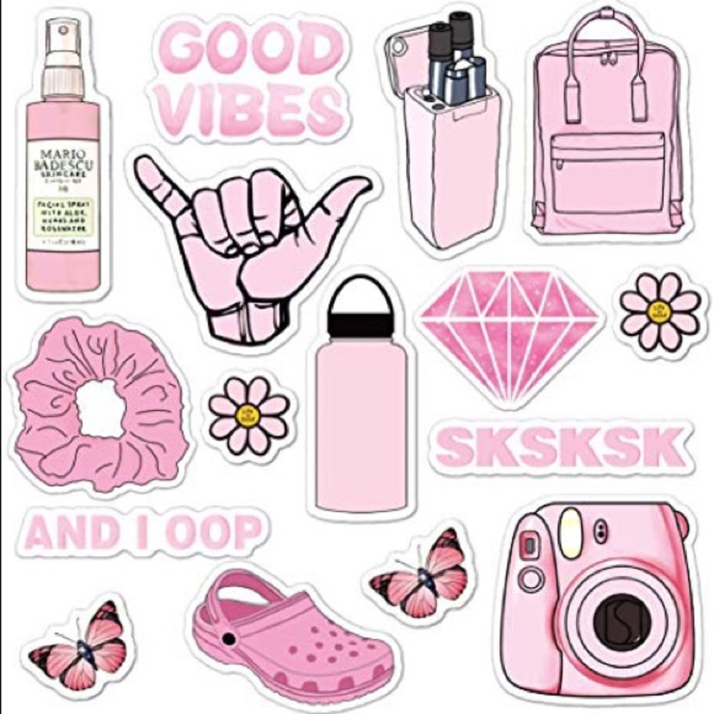 VSCO STICKERS handmade